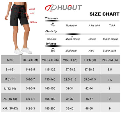 Women's Quick-Dry Hiking Cargo Shorts