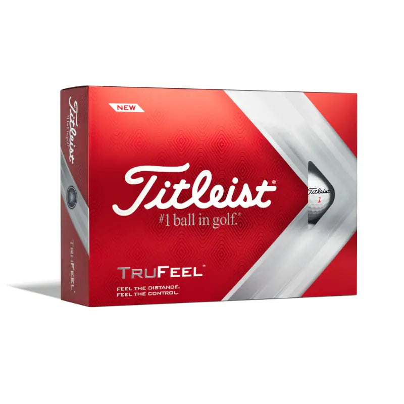 2022 Titleist TruFeel Soft Touch Golf Balls, 12 Pack, White