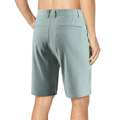 Men's Hybrid Golf Dress Shorts Lightweight Quick Dry Casual with Flat Front 9-Inch Inseam and 4 Pockets 30 Sea Green