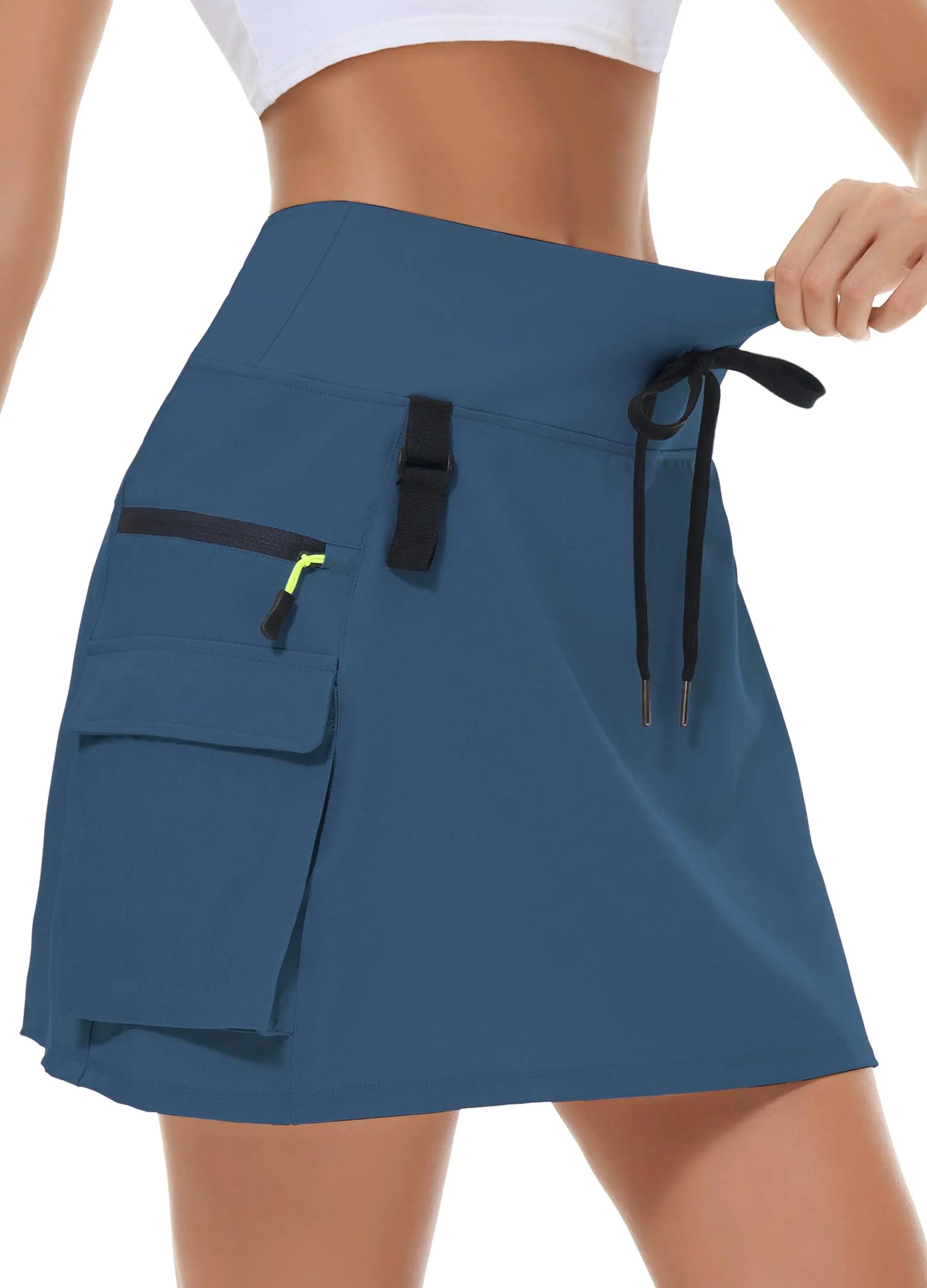 Women's Quick-Dry Hiking Skort with Zip Pockets