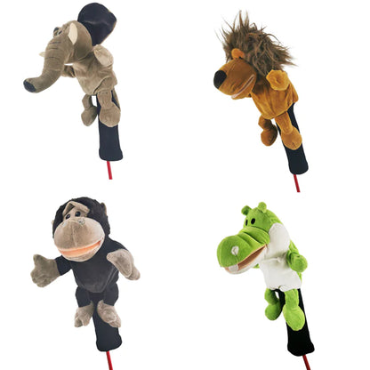 Plush Safari Golf Club Covers