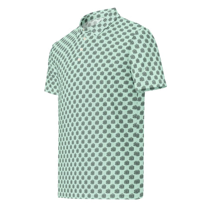 Men’s Mint Coral Athletic Golf Polo