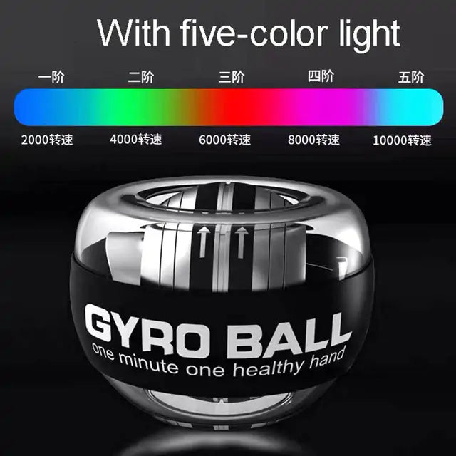 Gyro LED Wrist Power Trainer